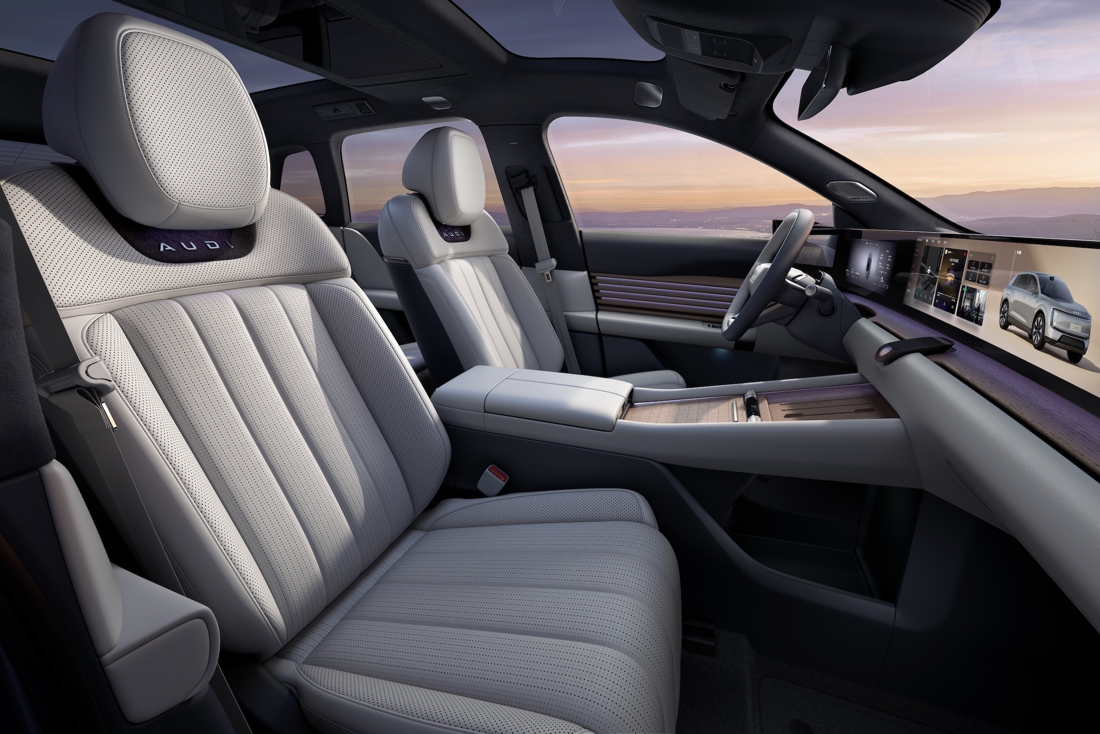 China Gets The AUDI EX7 With 671 HP And A 59-Inch Display, America Gets The Q7