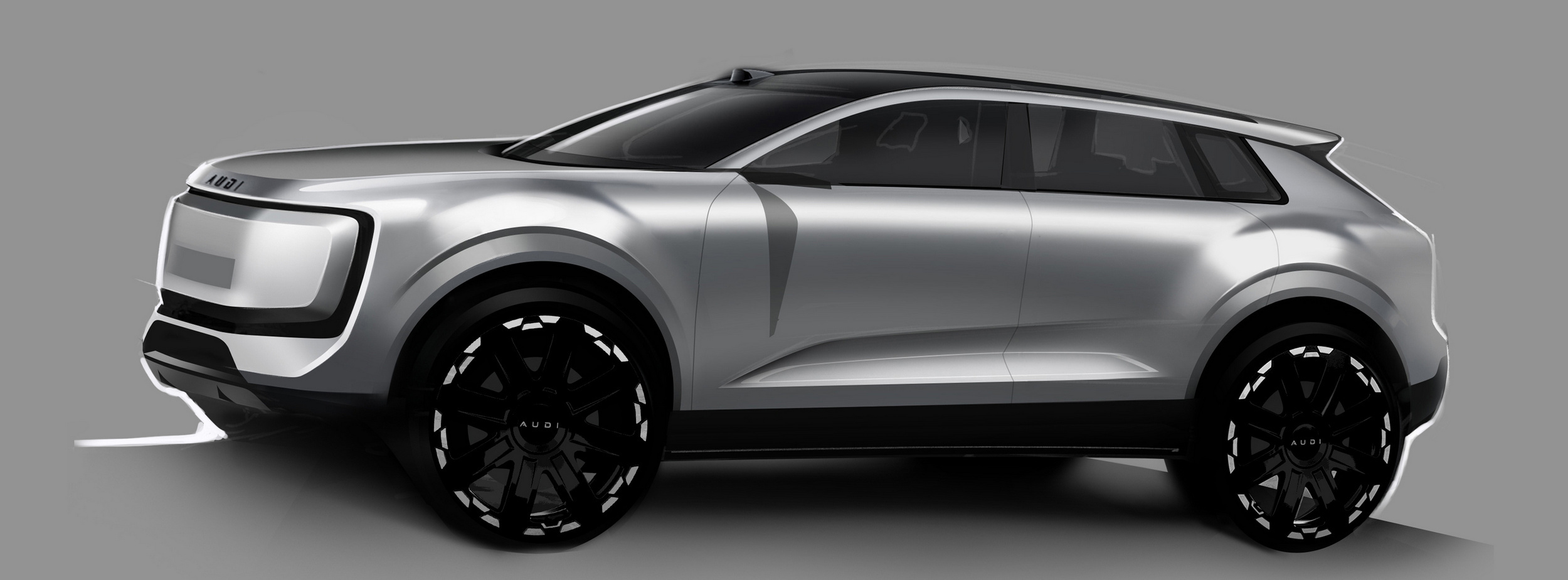 China Gets The AUDI EX7 With 671 HP And A 59-Inch Display, America Gets The Q7