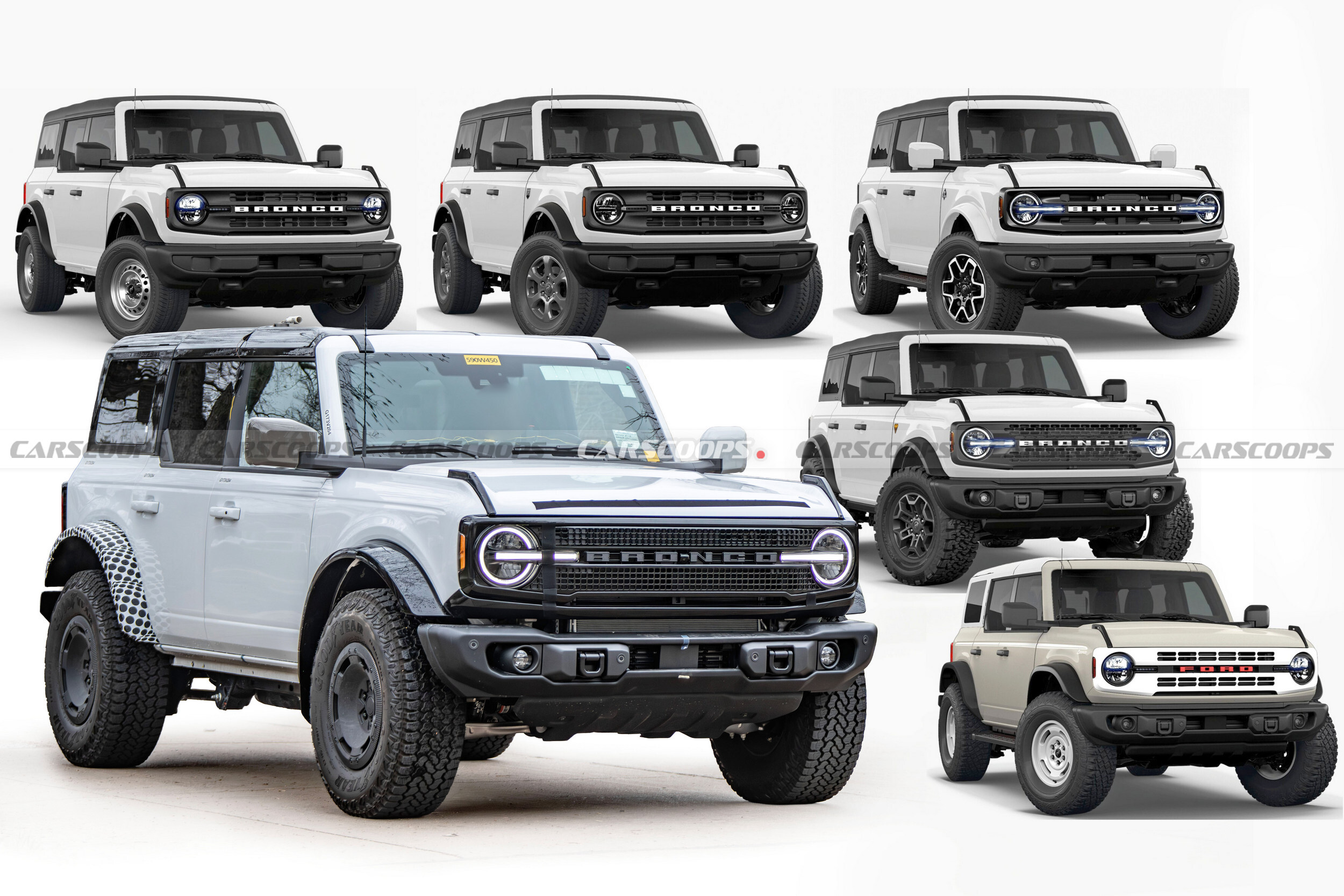 Ford’s Bronco Prototype Reveals More Than Just A Grille Change