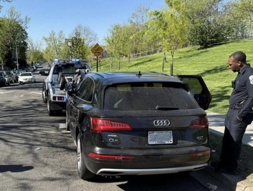  D.C. Finally Impounded The Audi With $262,000 In Unpaid Tickets