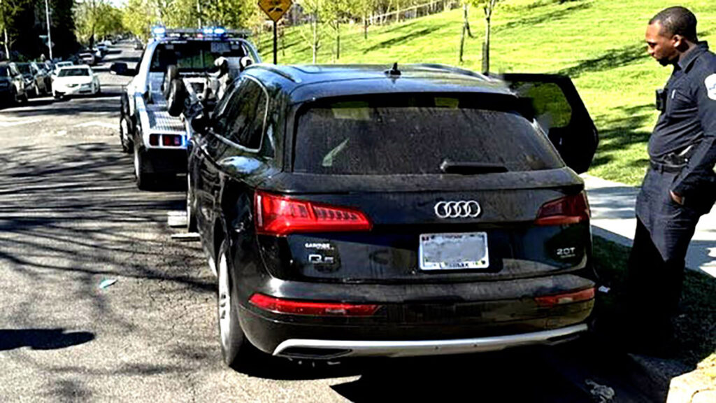  D.C. Finally Impounded The Audi With $262,000 In Unpaid Tickets