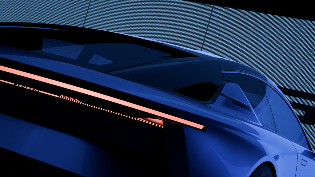 Jensen Interceptor GTX вид спереду