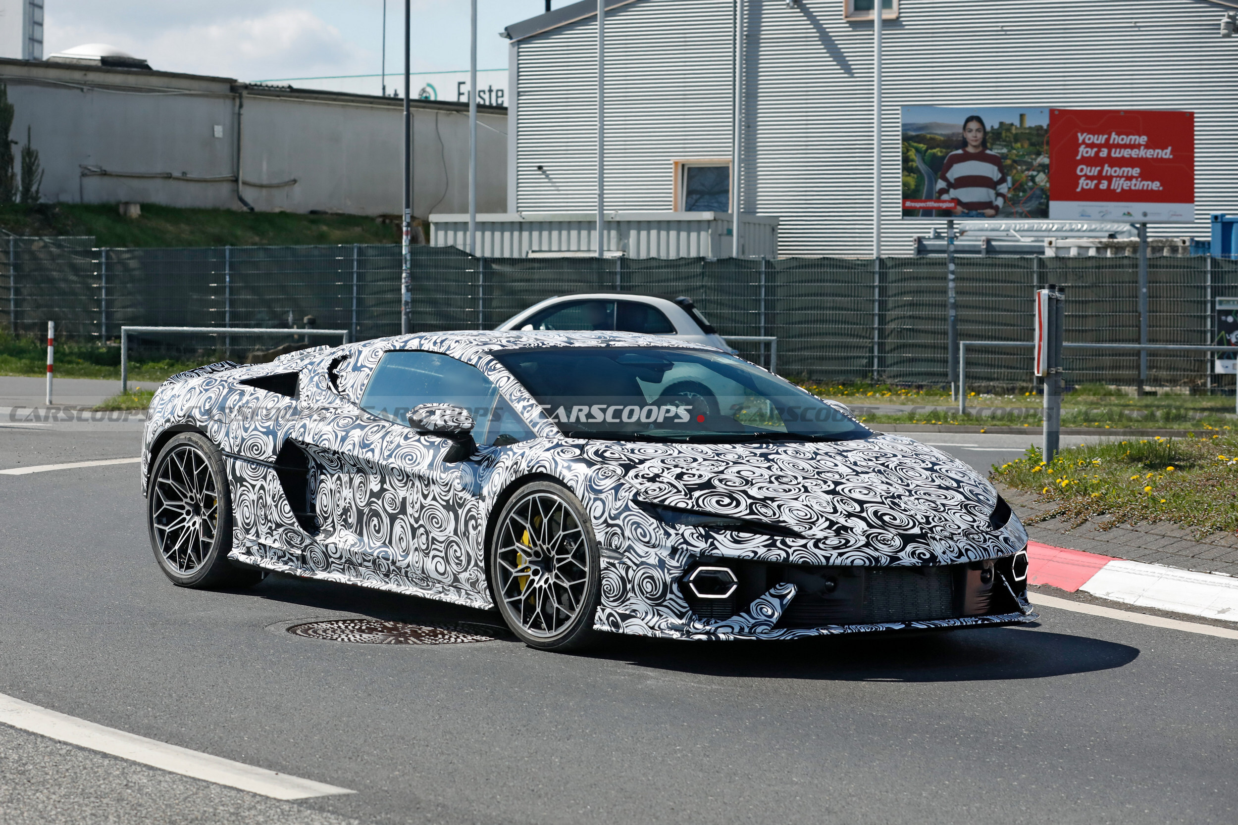 Lamborghini’s Newest V8 Is Already Getting A Second Body Style