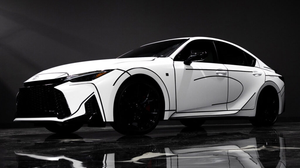  Lexus Let An Artist Loose On The IS And It Looks Like It Escaped A Comic Book