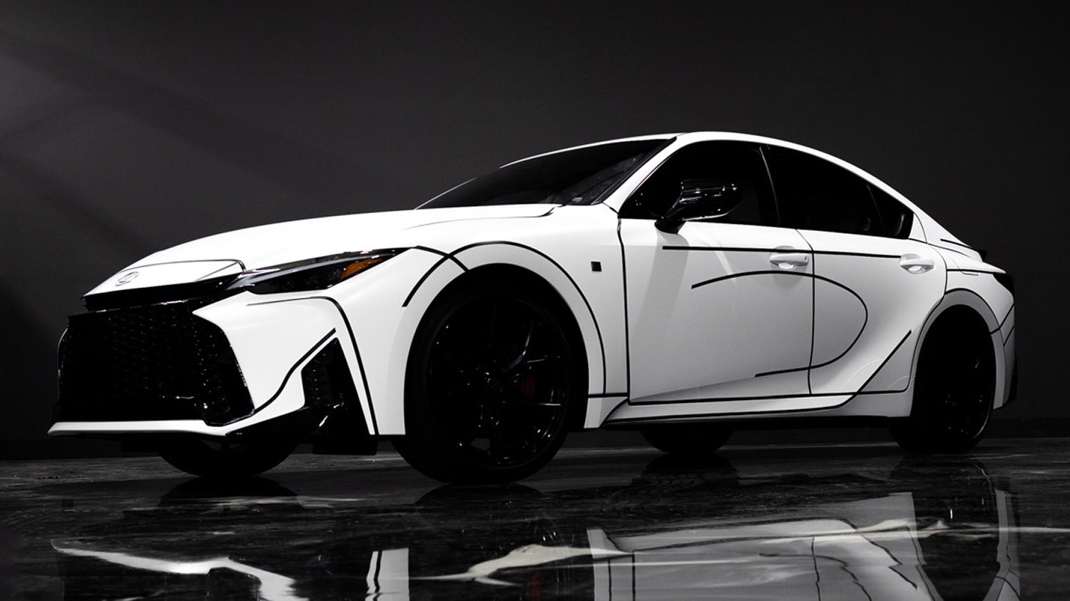 Lexus Let An Artist Loose On The IS And It Looks Like It Escaped A Comic Book