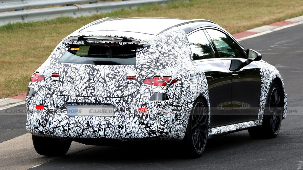  AMG’s Sleeper Wagon Has Over 500 HP And A Deployable Rear Wing