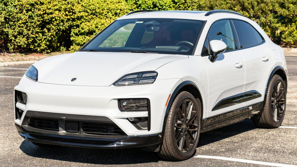  Low-Mileage Macan Electric Owner Says A $33k Auction Hit Is Too Hard To Handle