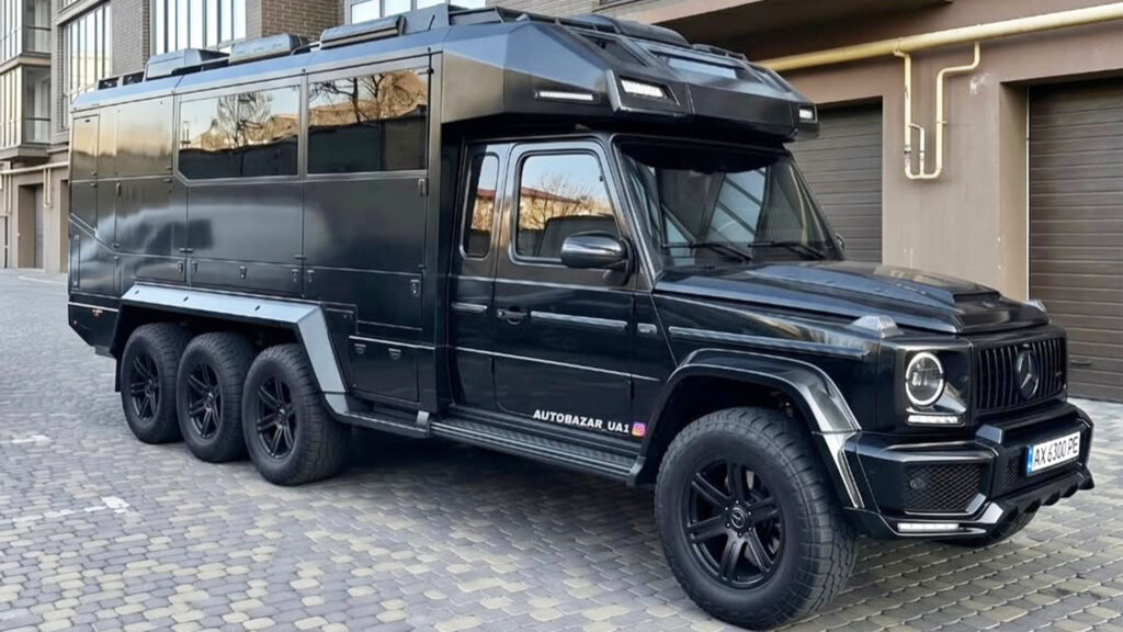 Someone Is Selling An Eight-Wheeled G63 Mobile Home For $285K, And It Fooled The AI Detectors