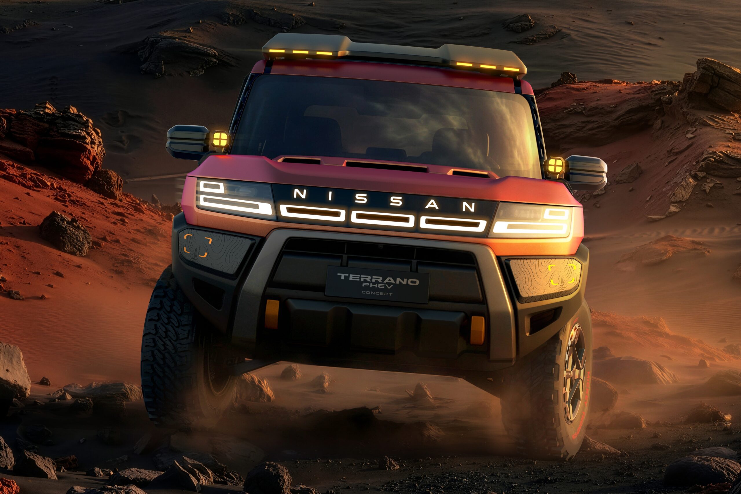 Nissan’s New Terrano Is Coming For The Land Cruiser, And This Time It Has 429 HP And A Plug