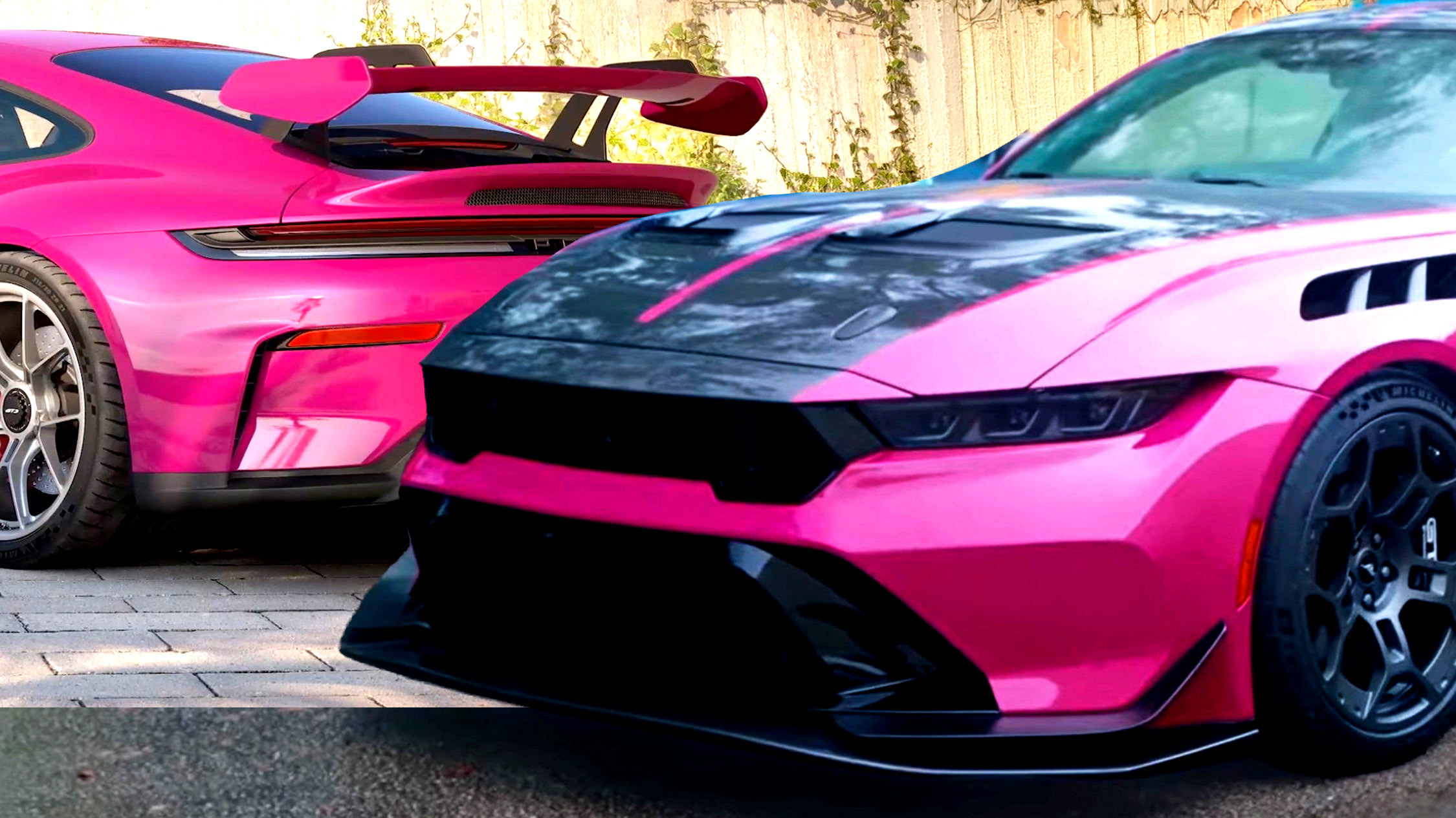 He Called The GT3 RS Garbage, Then Ordered His Mustang GTD To Match One