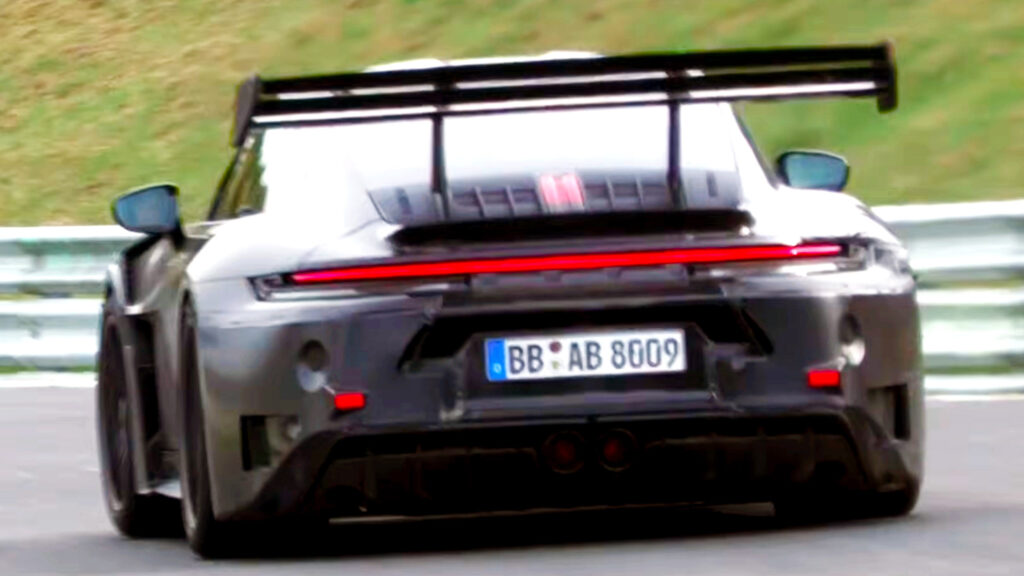 The GT3 RS Wing Is There, The GT3 RS Engine Is Not