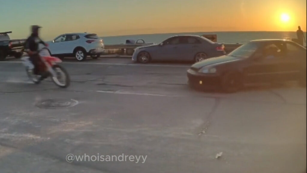  Tesla Dashcam Shows Why Walking Away From A Motorcycle Crash Doesn’t Mean You’re Fine