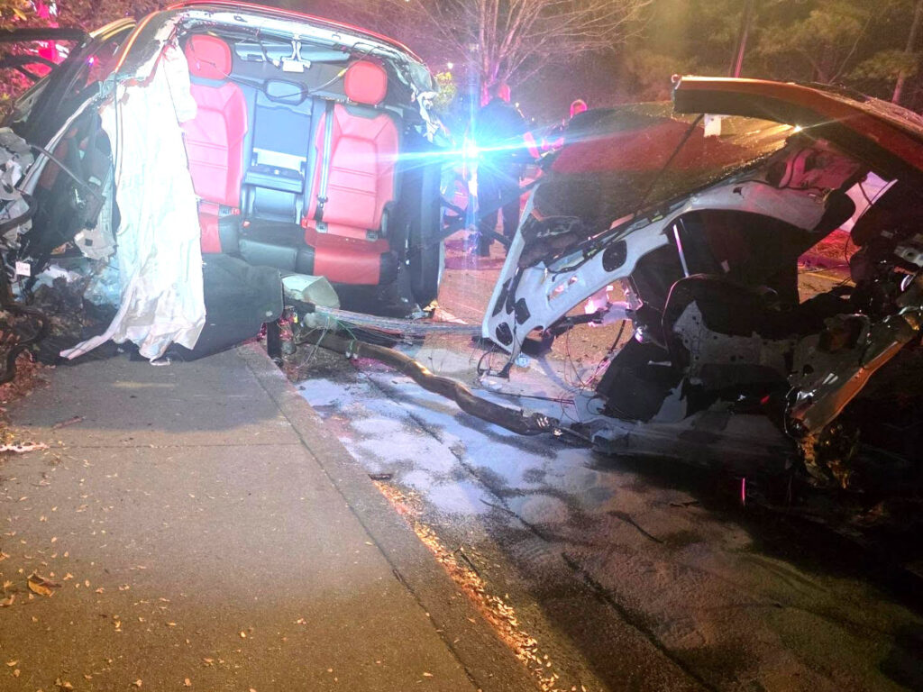  The Porsche Split In Two, Its Driver Did Not