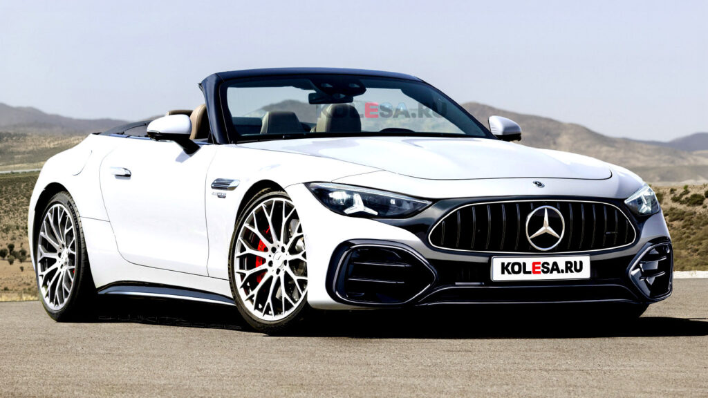  Mercedes Spent Years Defending The SL’s Four-Cylinder, The Facelift’s Killing It