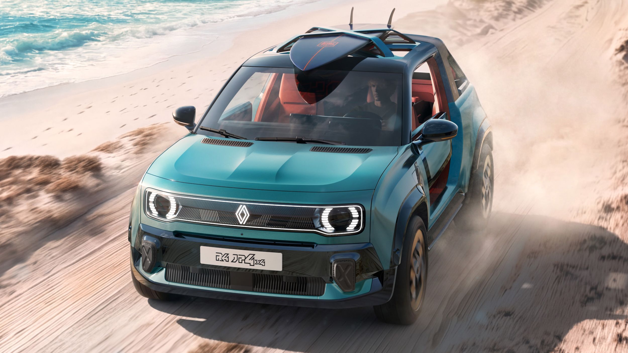 Renault’s R4 Concept Just Became A Beach Buggy That Moonlights As A Pickup
