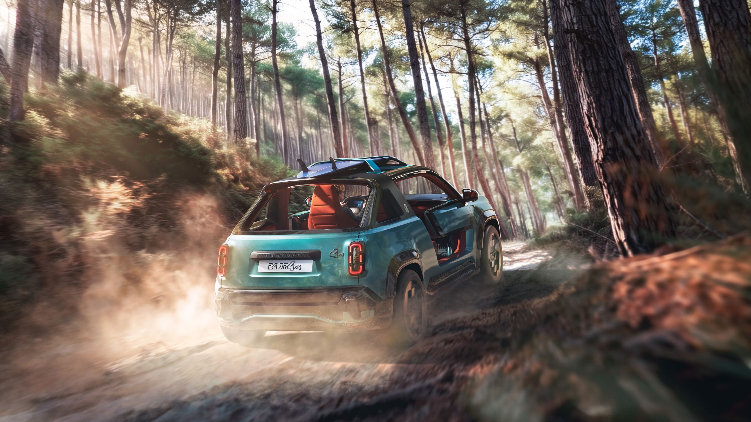 Renault’s R4 Concept Just Became A Beach Buggy That Moonlights As A Pickup