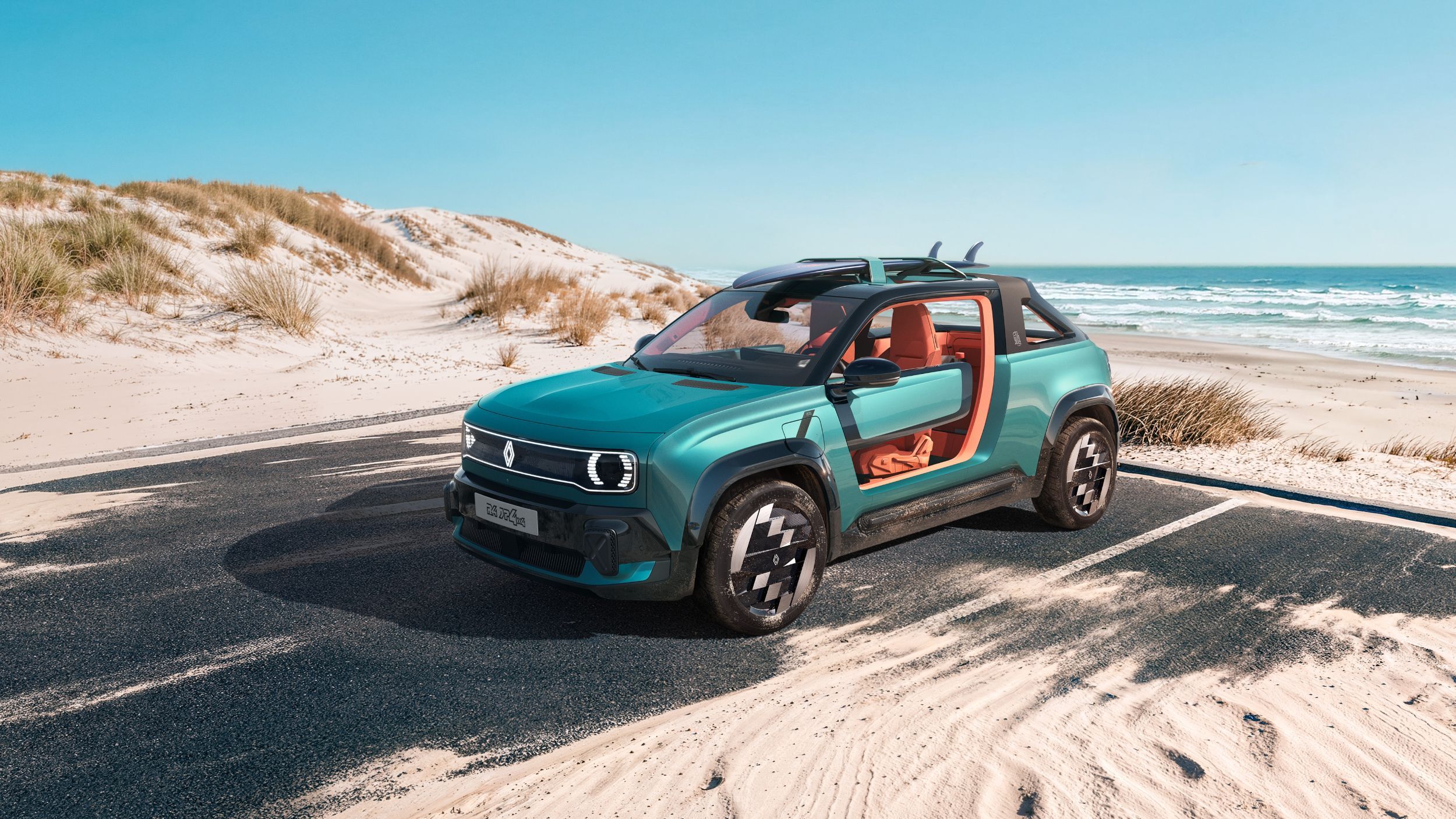 Renault’s R4 Concept Just Became A Beach Buggy That Moonlights As A Pickup
