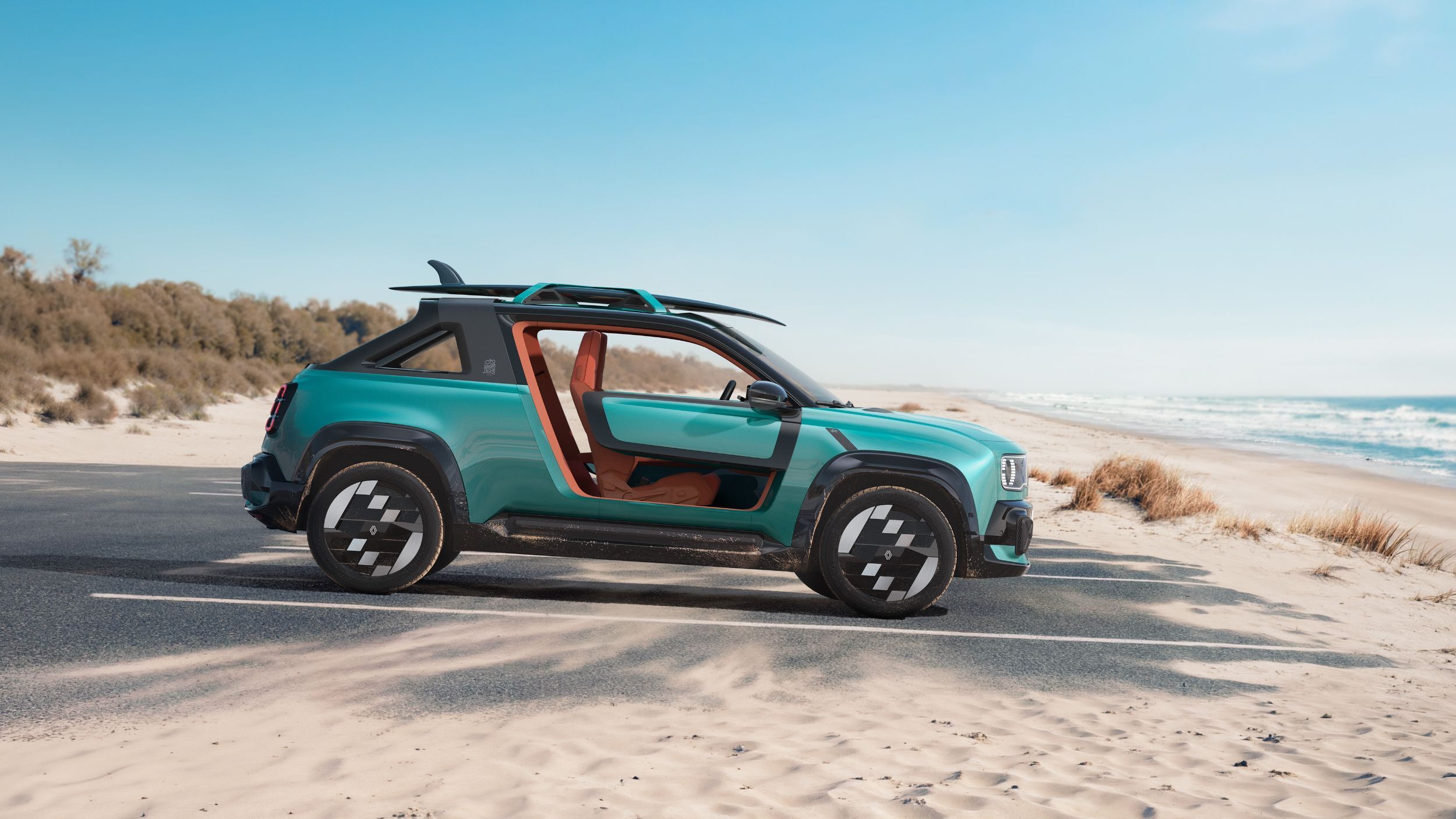 Renault’s R4 Concept Just Became A Beach Buggy That Moonlights As A Pickup