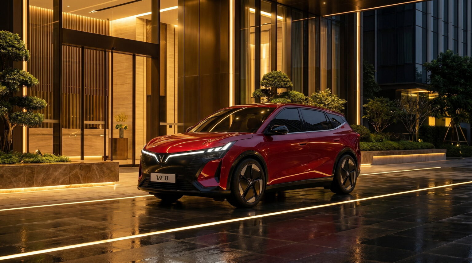 Vf 8 Reev VinFast’s New VF 8 Got Smaller, Slower, And Cheaper All At Once | Carscoops