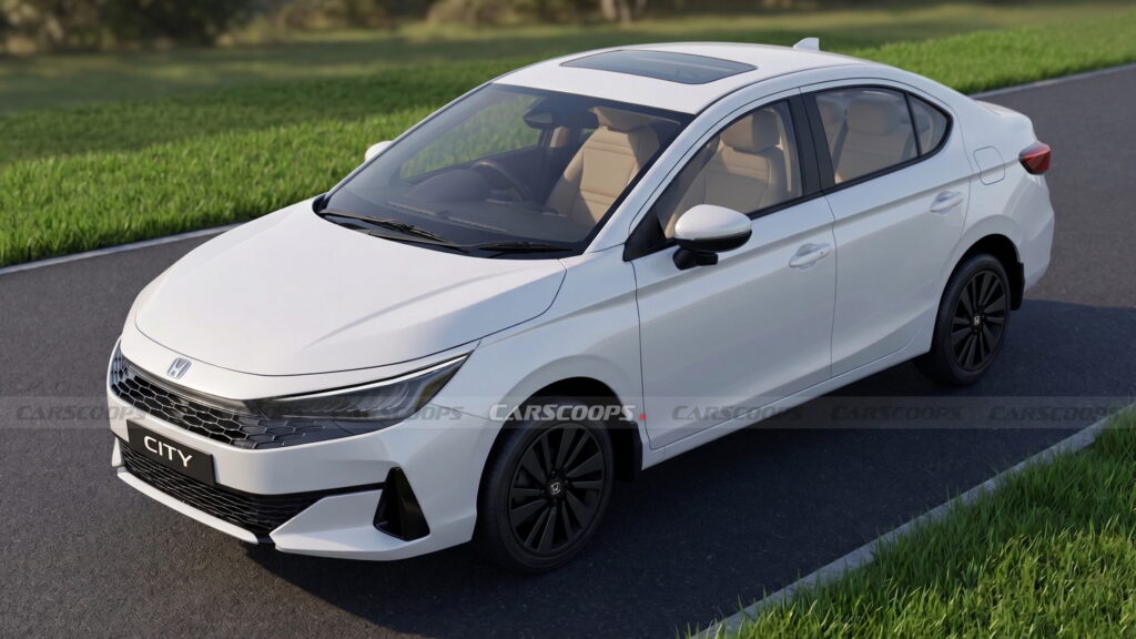 Рендер Honda City