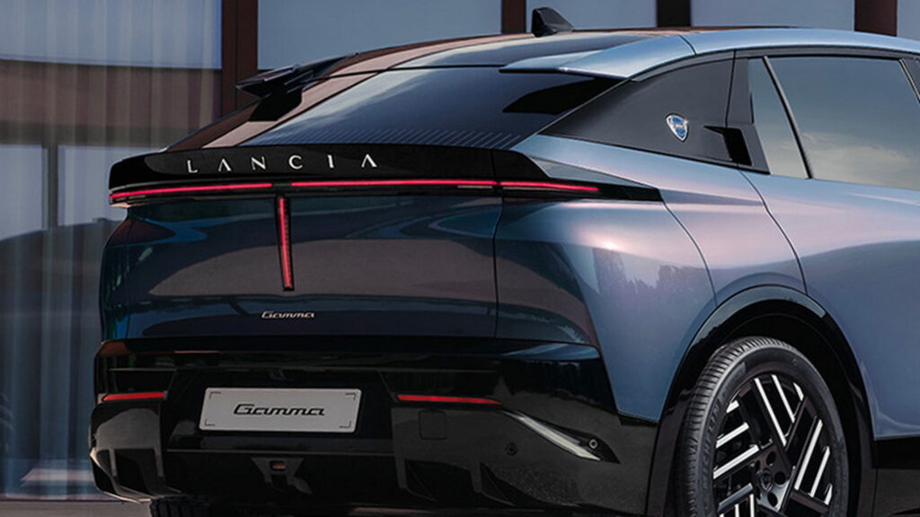  The Lancia Gamma Returns As A Fastback  Crossover, Not A Sedan