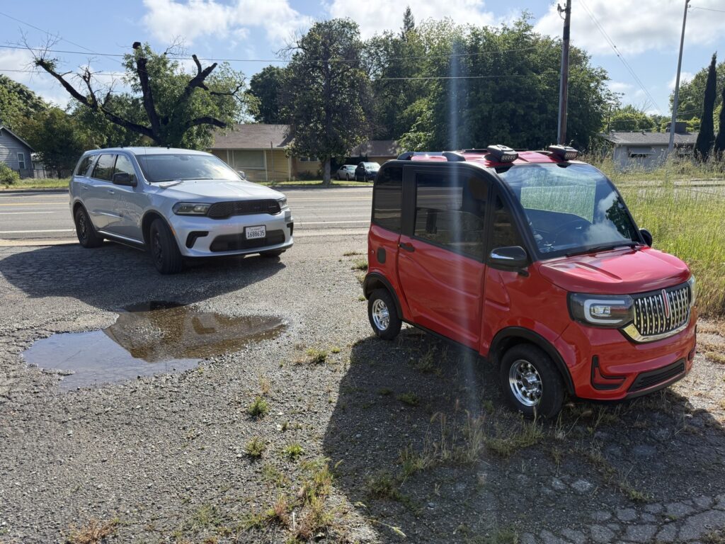  California Cops Caught A Tiny Chinese EV Committing Its First Grown-Up Offense