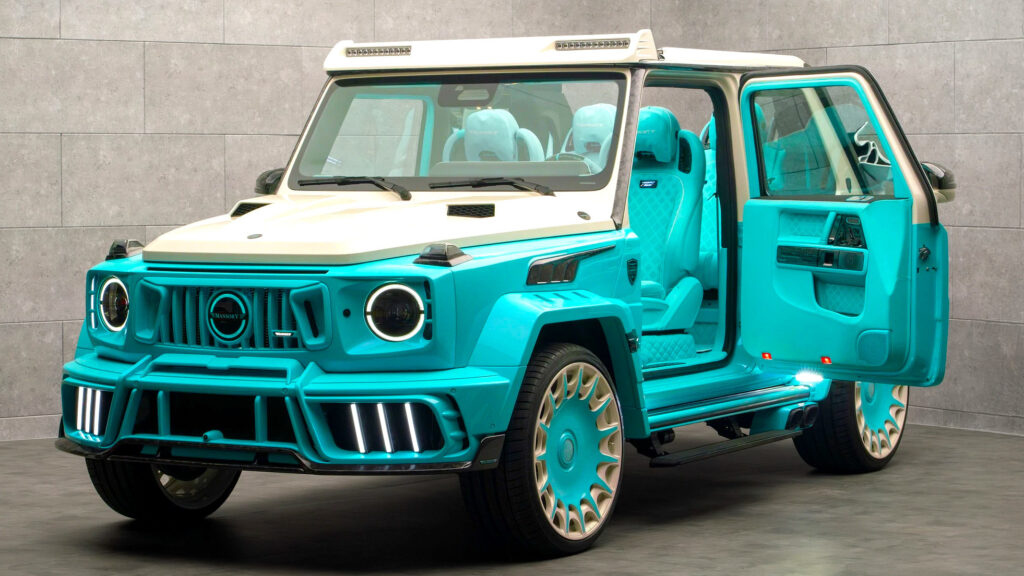 Mansory’s Chopped G-Wagen Looks Like A Mercedes Crashed Into An Aquarium