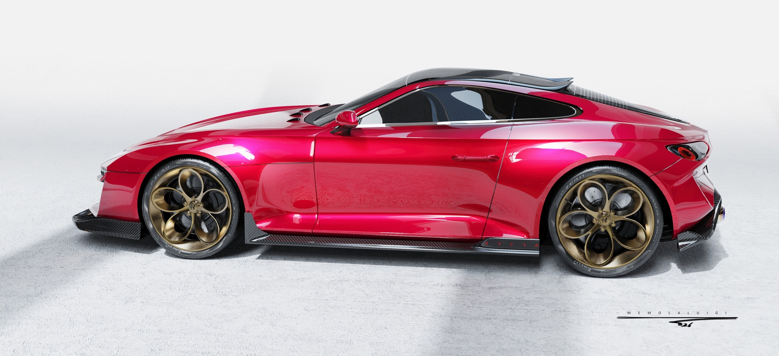 Alfa’s Brera Has Been Dead For 16 Years, One Designer Just Brought It Back