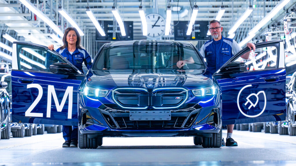 BMW’s First Million EVs Took 11 Years. The Second Took Two