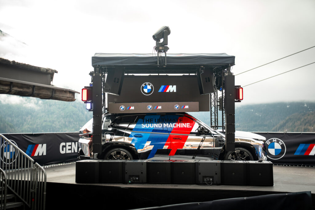  BMW Threw A DJ Booth On A Blinged Out XM