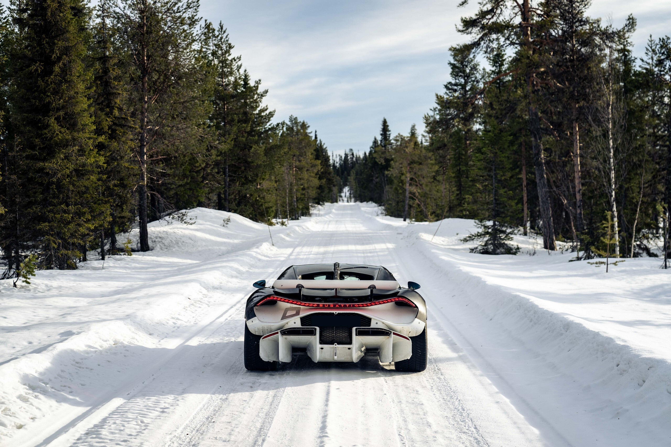 A 1,775-HP Bugatti Just Got Tuned On The Same Surface Subaru Owners Practice On