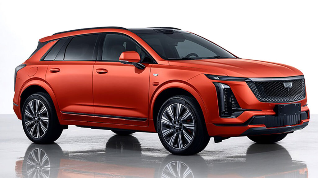  America’s Aging Cadillac XT5 Watches China’s Newer One Get Lidar And A Plug