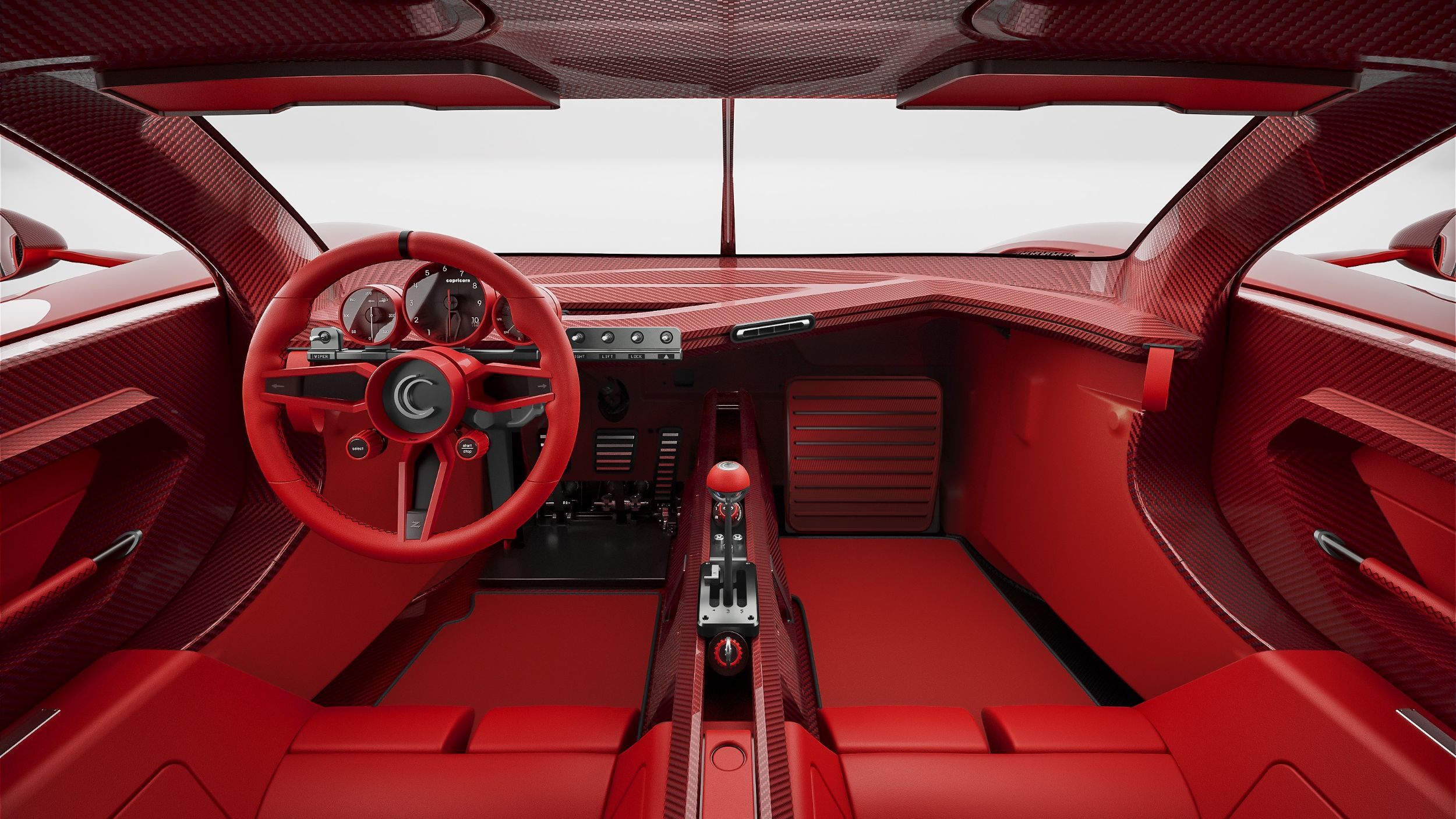 The Reddest Supercar Ever Built Hides A Ford V8 With A Gated