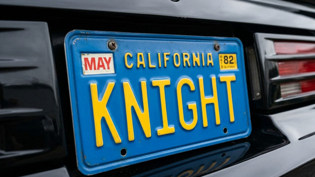  KITT Got A Speeding Ticket, Even Though He&rsquo;s Parked In A Museum