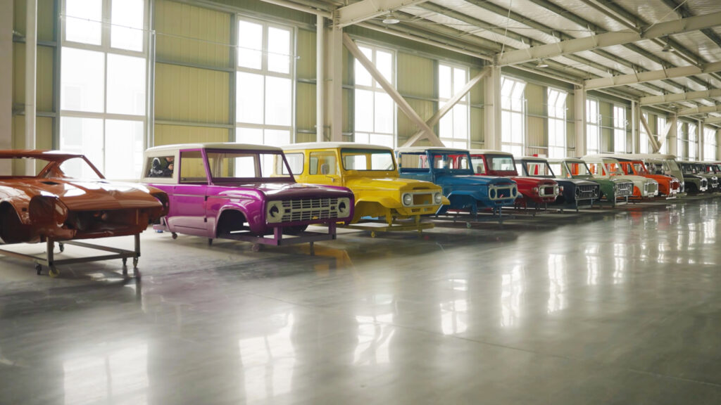  China Is Stamping Brand-New Bodies For Classics Like The Mustang, Land Cruiser, And 911