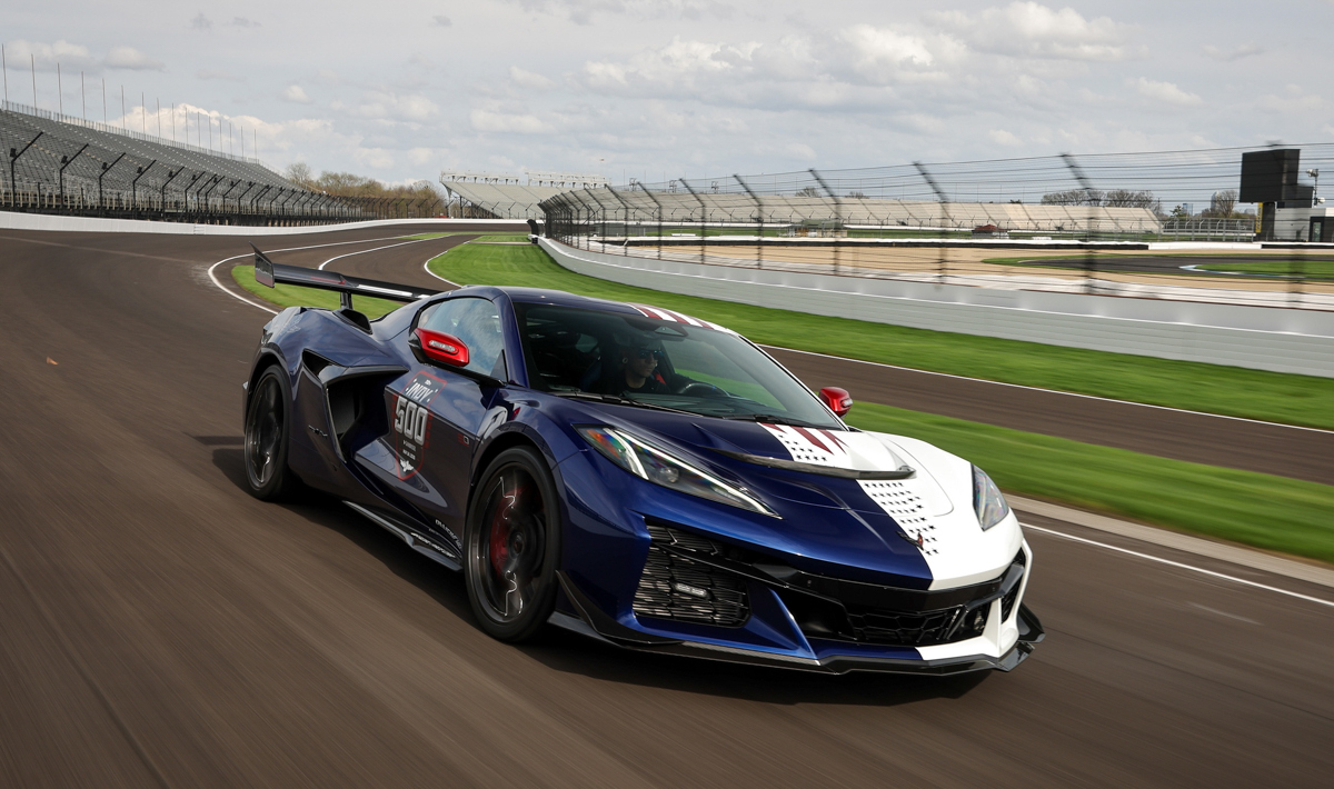 Pace Cars Used To Embarrass Themselves On The Oval. Chevy Just Sent A Hypercar