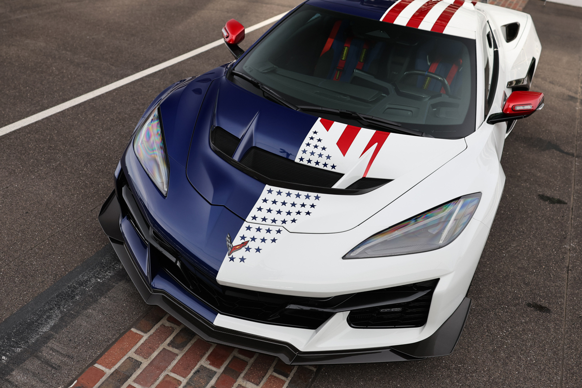 Pace Cars Used To Embarrass Themselves On The Oval. Chevy Just Sent A Hypercar
