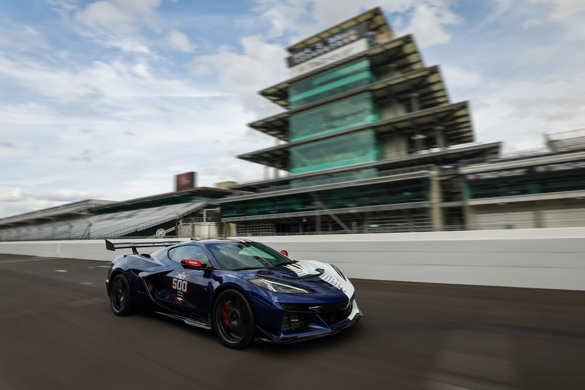 Pace Cars Used To Embarrass Themselves On The Oval. Chevy Just Sent A Hypercar