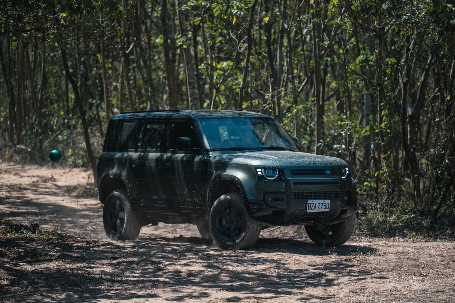 2.6 Tons Of Defender Trophy Crossed A Log Bridge We Built Ourselves