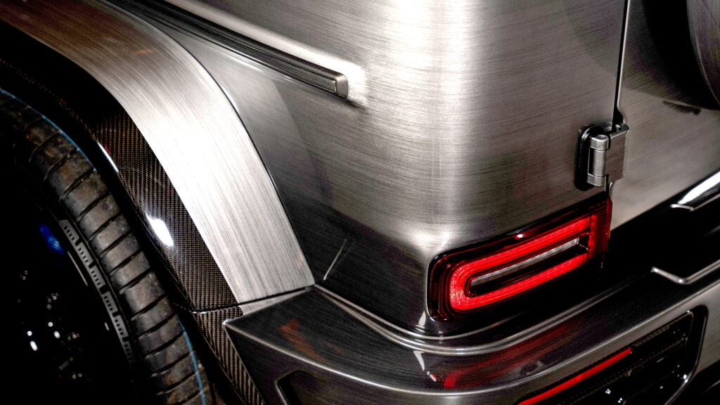 Mercedes G-Wagens Got Boring, So This One Wears Its Paint Like Stainless Steel