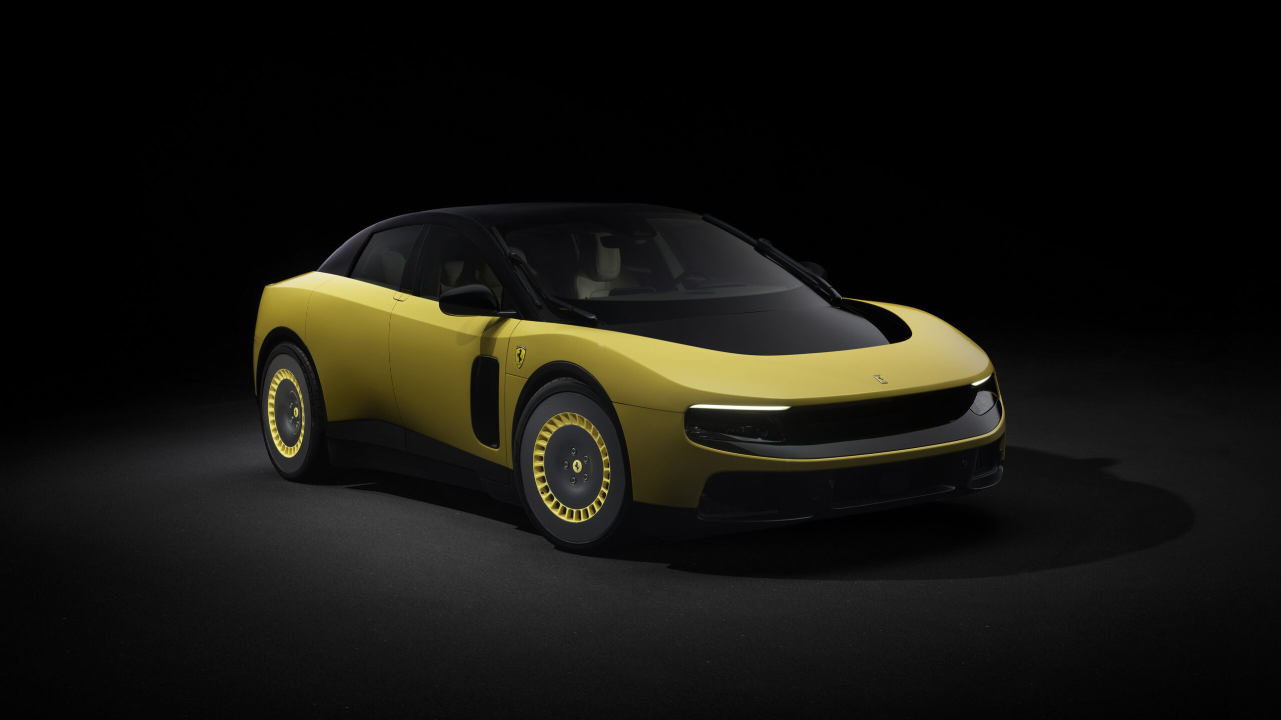 Ferrari’s Luce Is A Four-Door EV Designed By The iPhone Guy