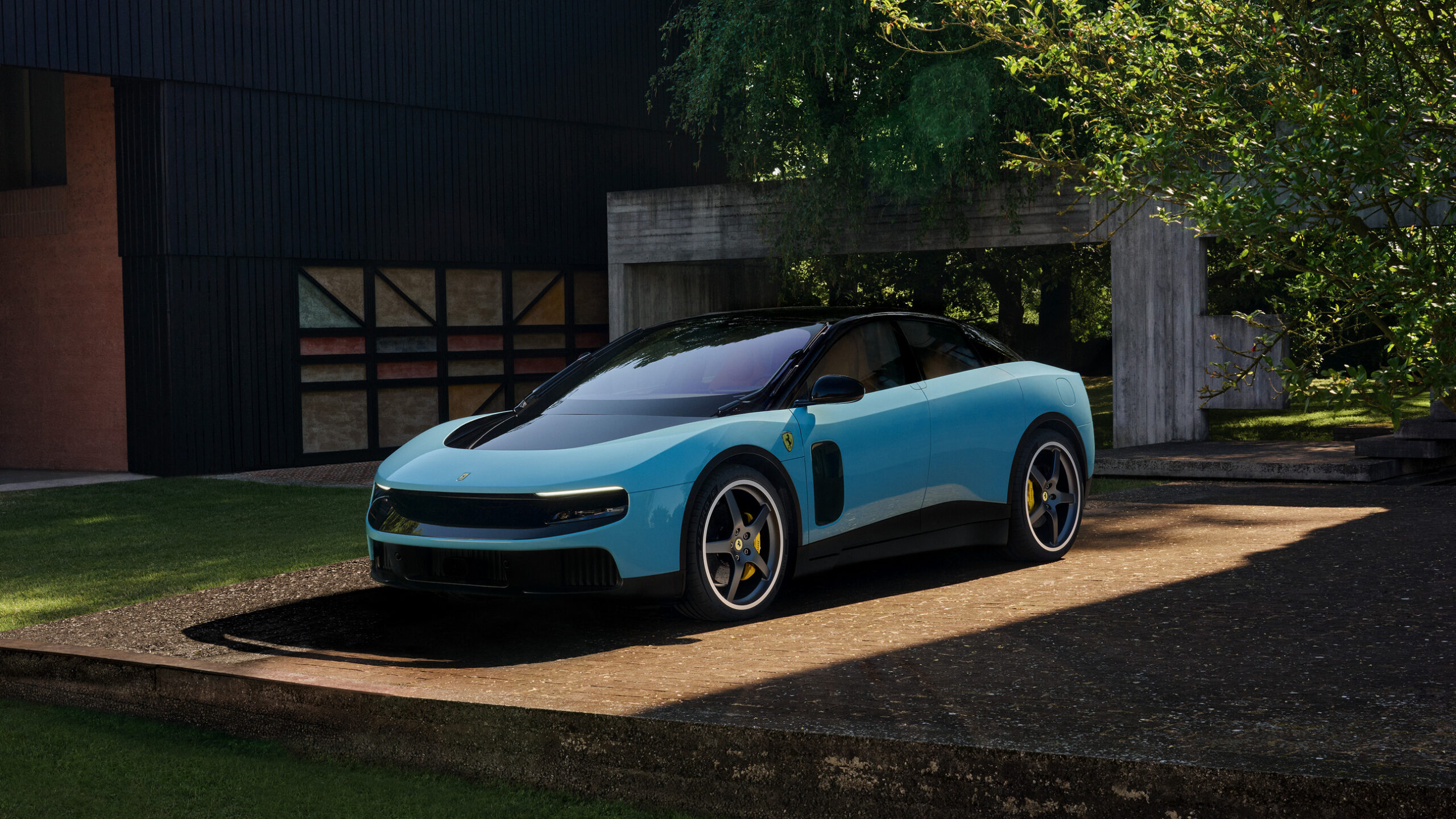 Ferrari’s Luce Is A Four-Door EV Designed By The iPhone Guy