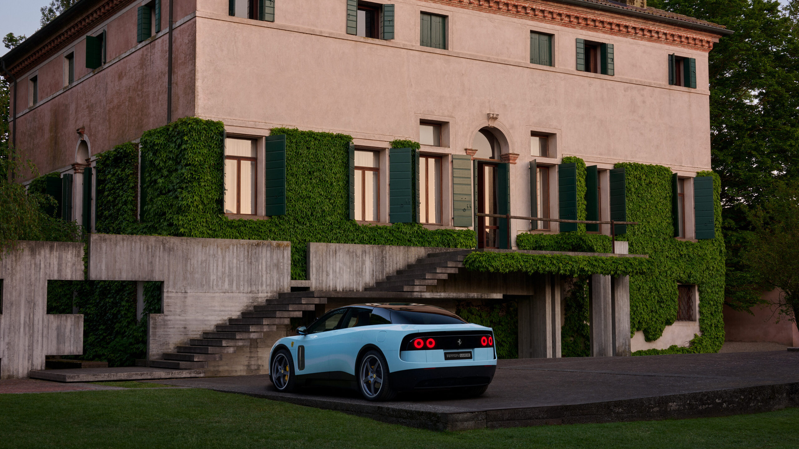 Ferrari’s Luce Is A Four-Door EV Designed By The iPhone Guy