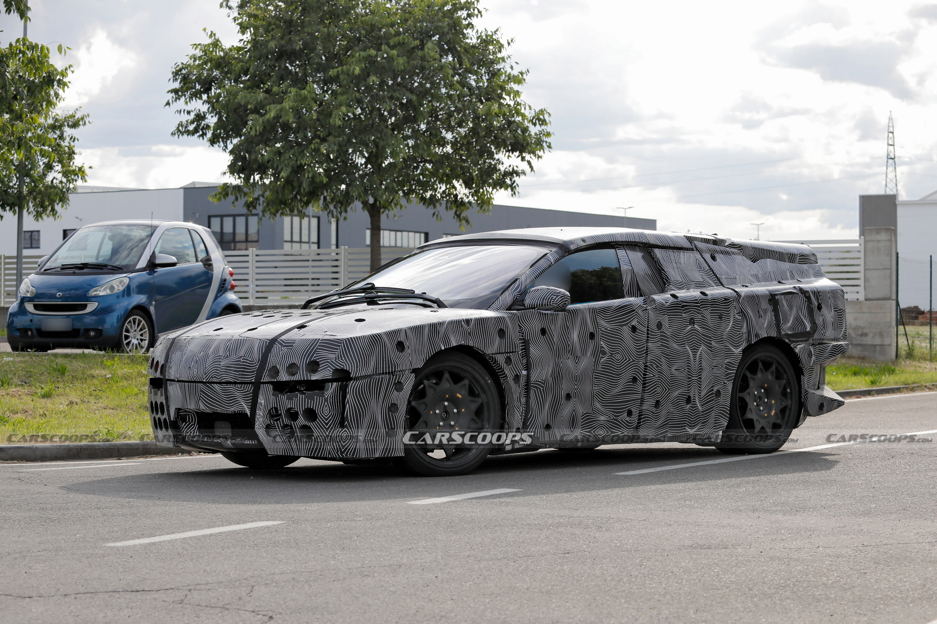 Ferrari’s New Luce EV Debuts In Days And It’s Still Disguised As A Shoebox