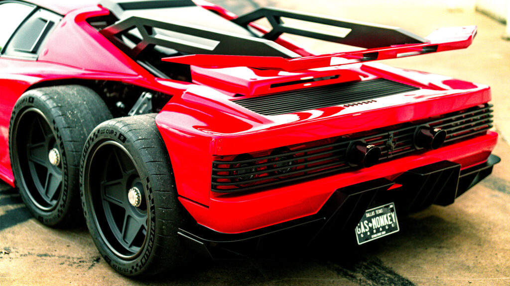  Gas Monkey’s Cursed $1.5 Million Six-Wheeled Ferrari Runs On A Corvette Z06 V8