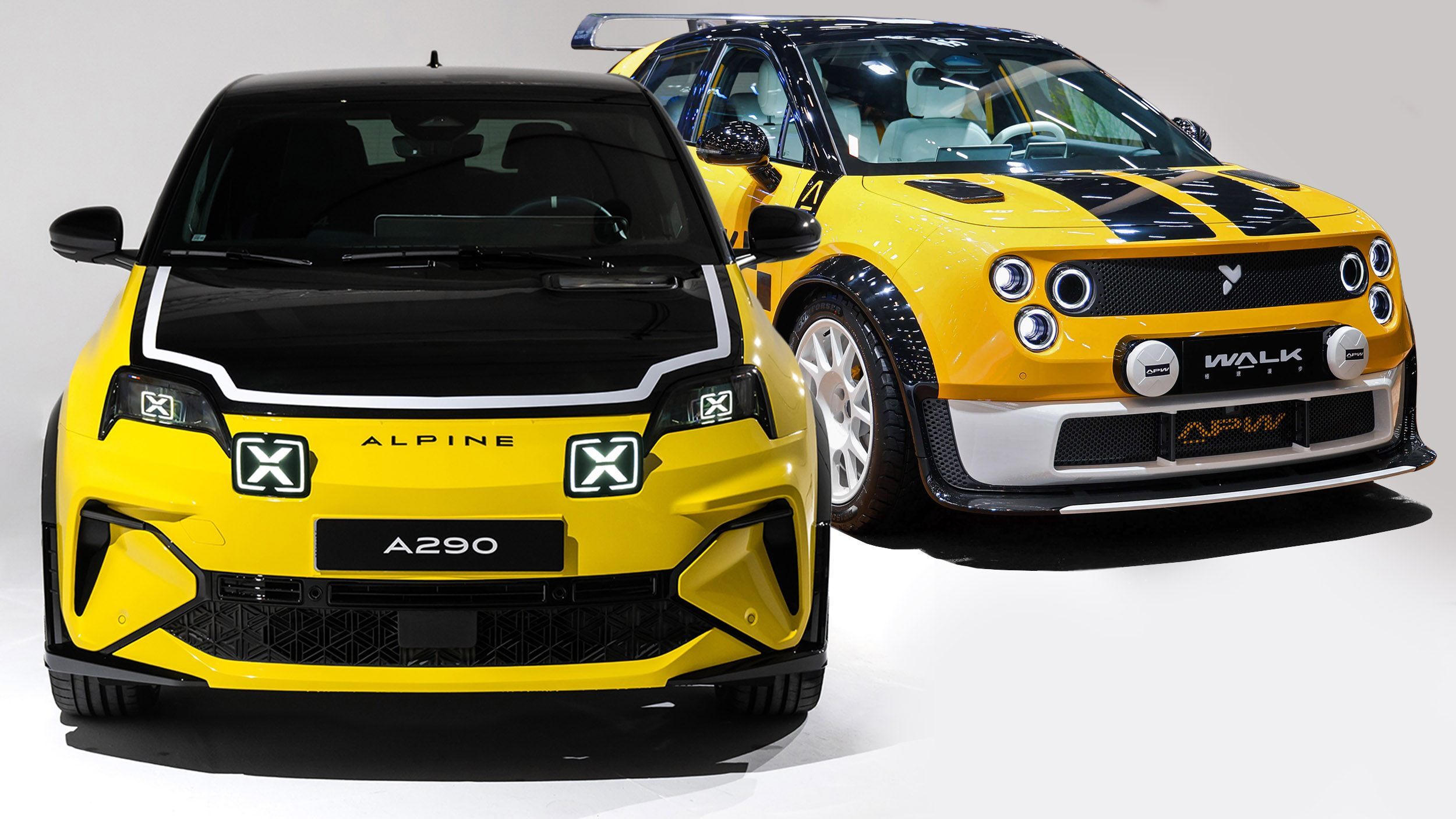 These Rally-Inspired EVs From France And China Look Like They Were Separated At Birth