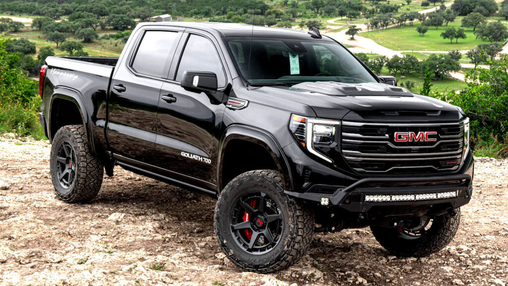  Hennessey Turns GMC’s Sierra AT4 Into A 700-HP Answer To The Raptor