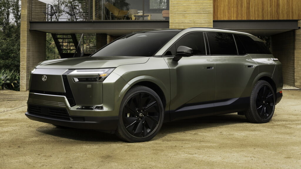 Lexus TZ Is A Silent Electric SUV That Can Also Sound Like A Supercar