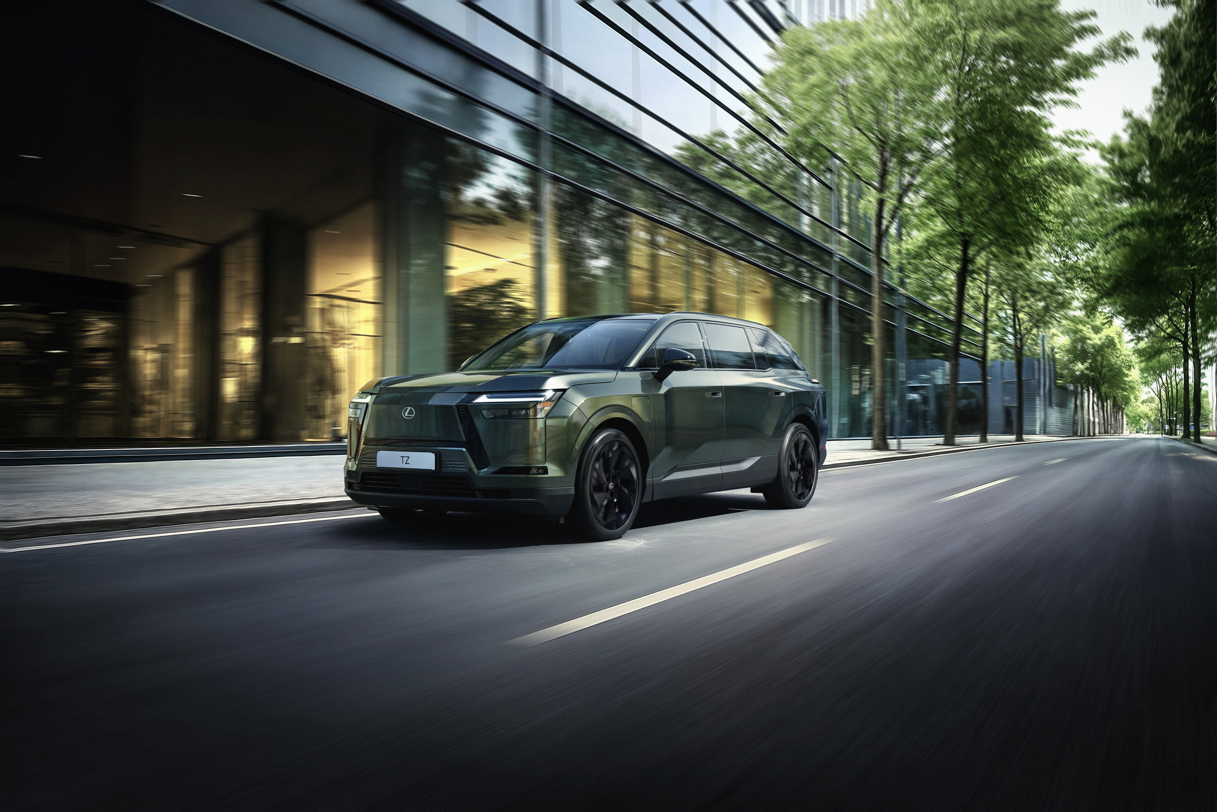 The 2027 Lexus TZ Borrows The Highlander’s Bones And The LFA’s V10 Voice