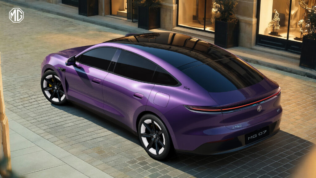  The New MG 07 Flagship’s Looks Say Porsche Taycan, Its Price Says Corolla